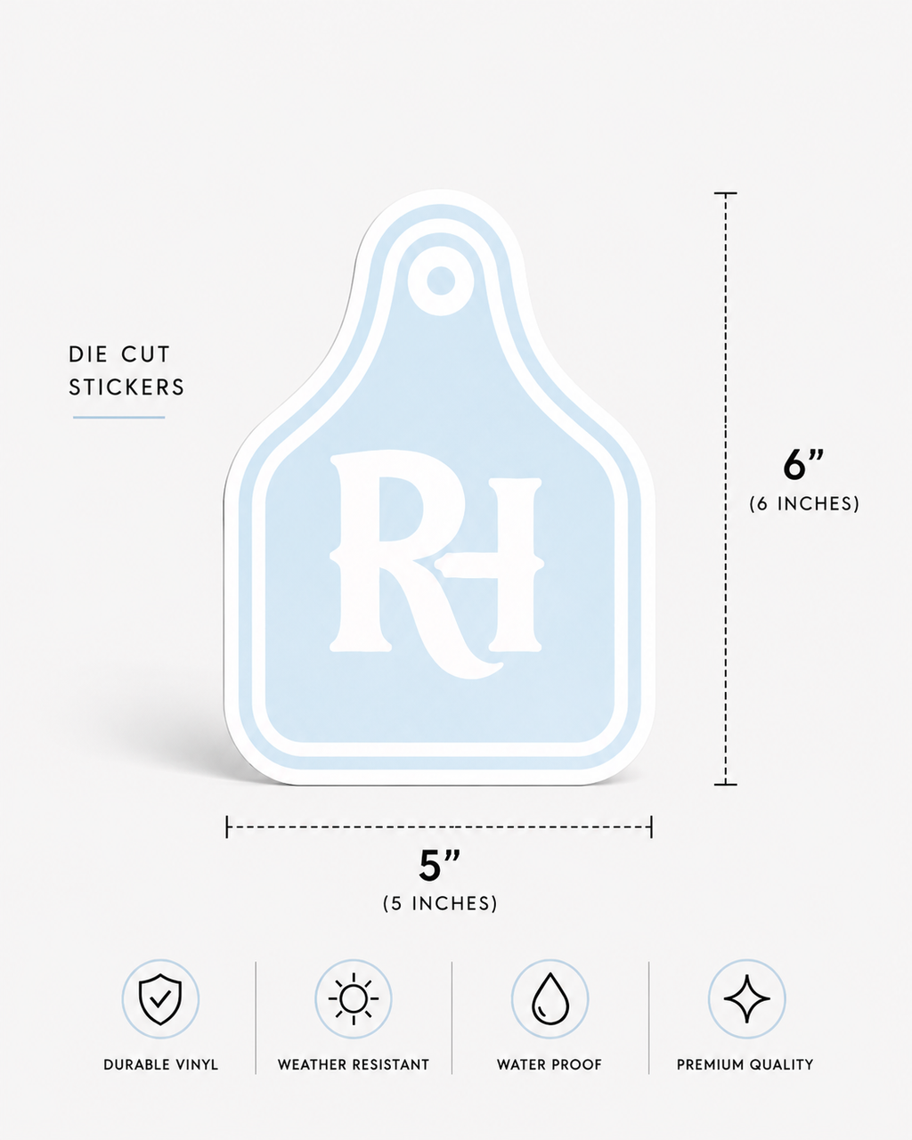 RH TAG STICKER