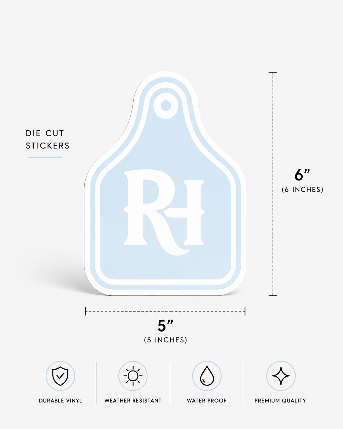 RH TAG STICKER
